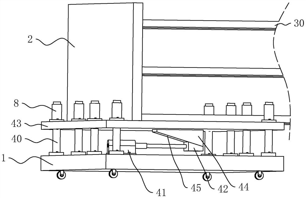 Rebar prefabrication unit for formwork for aerated concrete slabs