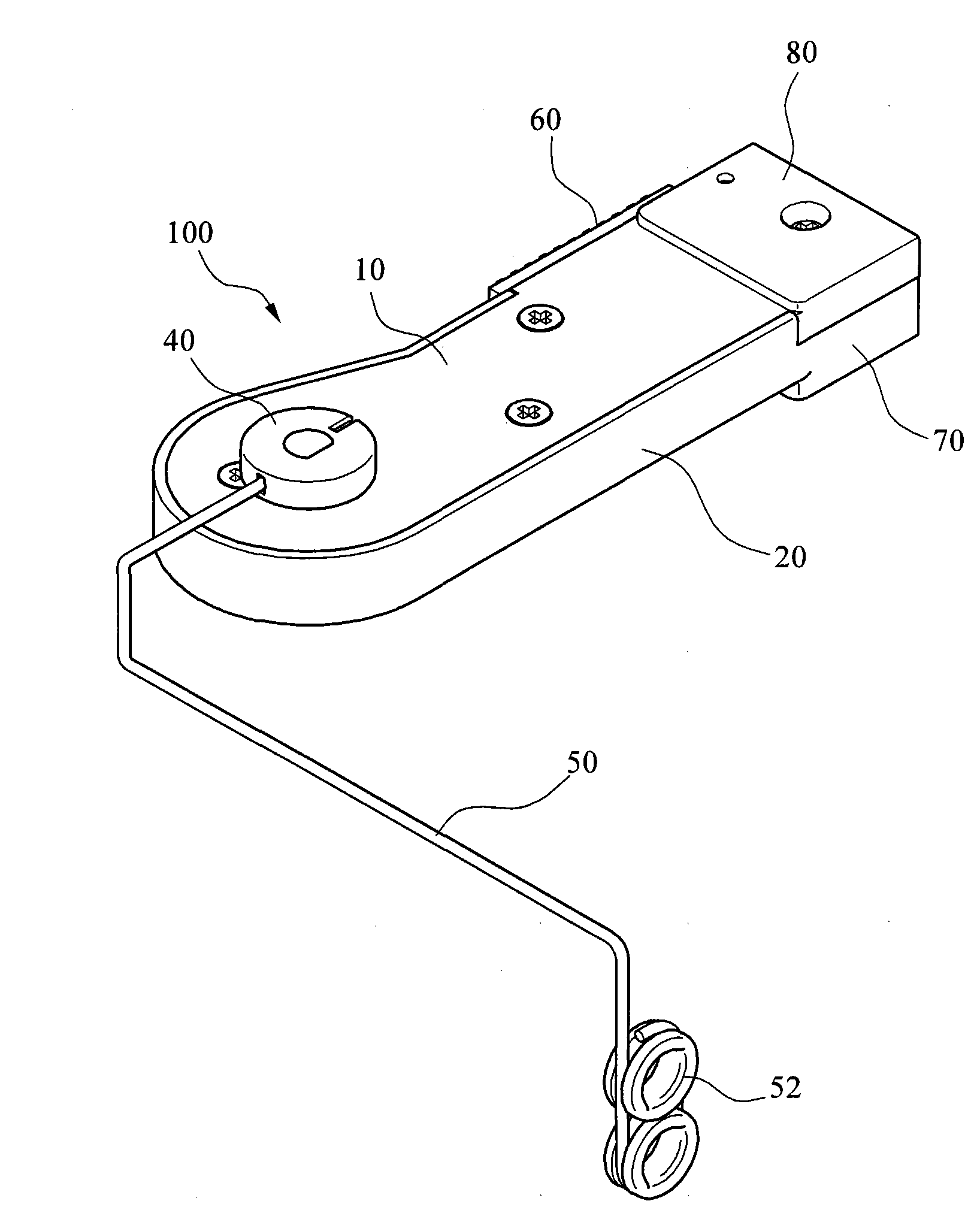 Improved single-arm yarn carrier