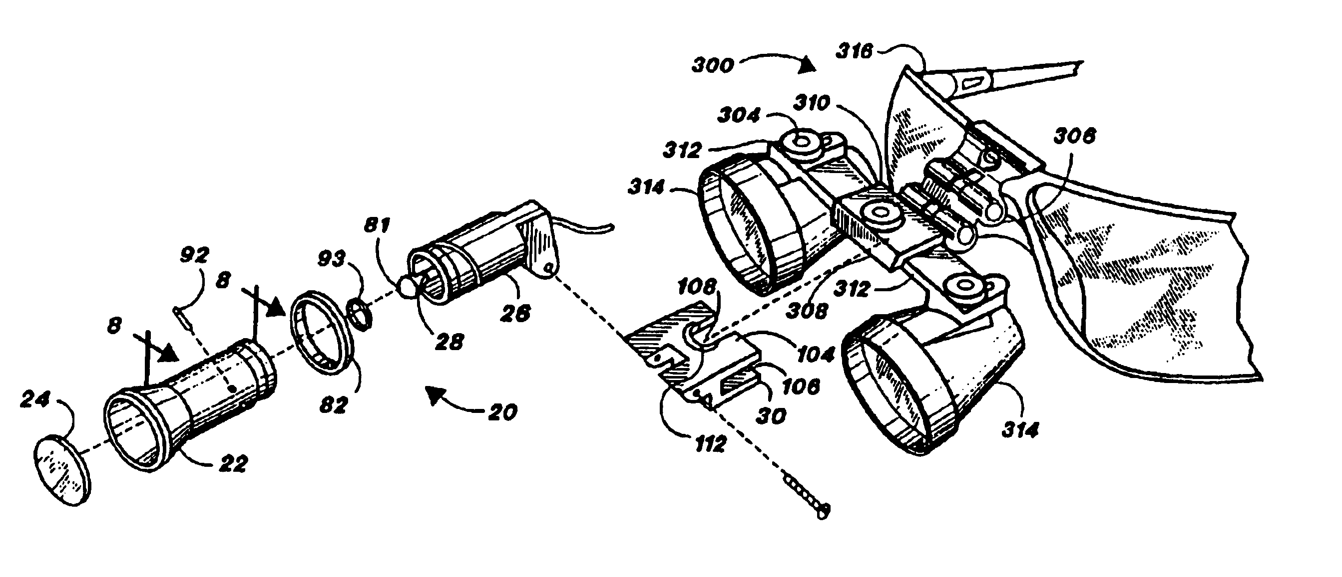 Illumination assembly for dental and medical applications