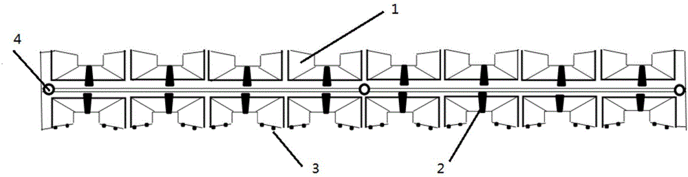 Splicing seedling tray