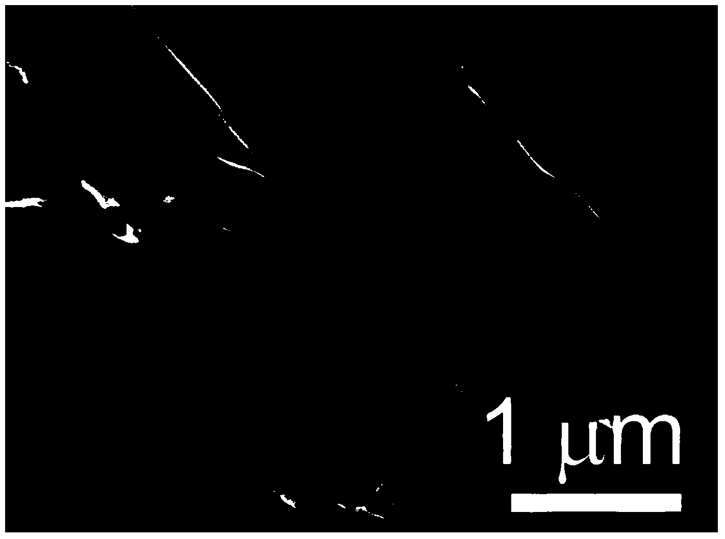 Preparation method of cobalt molybdate and graphene nanocomposite