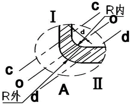 Tungsten crucible internal defect detection method