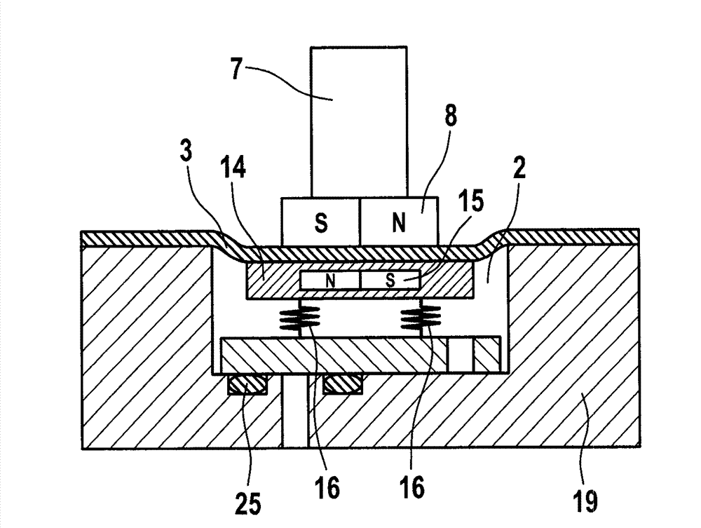 Micro-dosing pump and method for producing micro-dosing pump