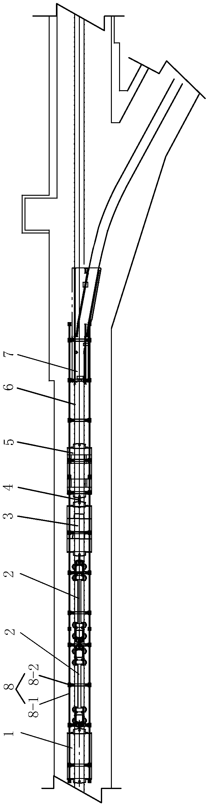 The technology of shunting and shunting of the continuous tractor with the infinite rope in the multi-level transportation inclined road in the mine