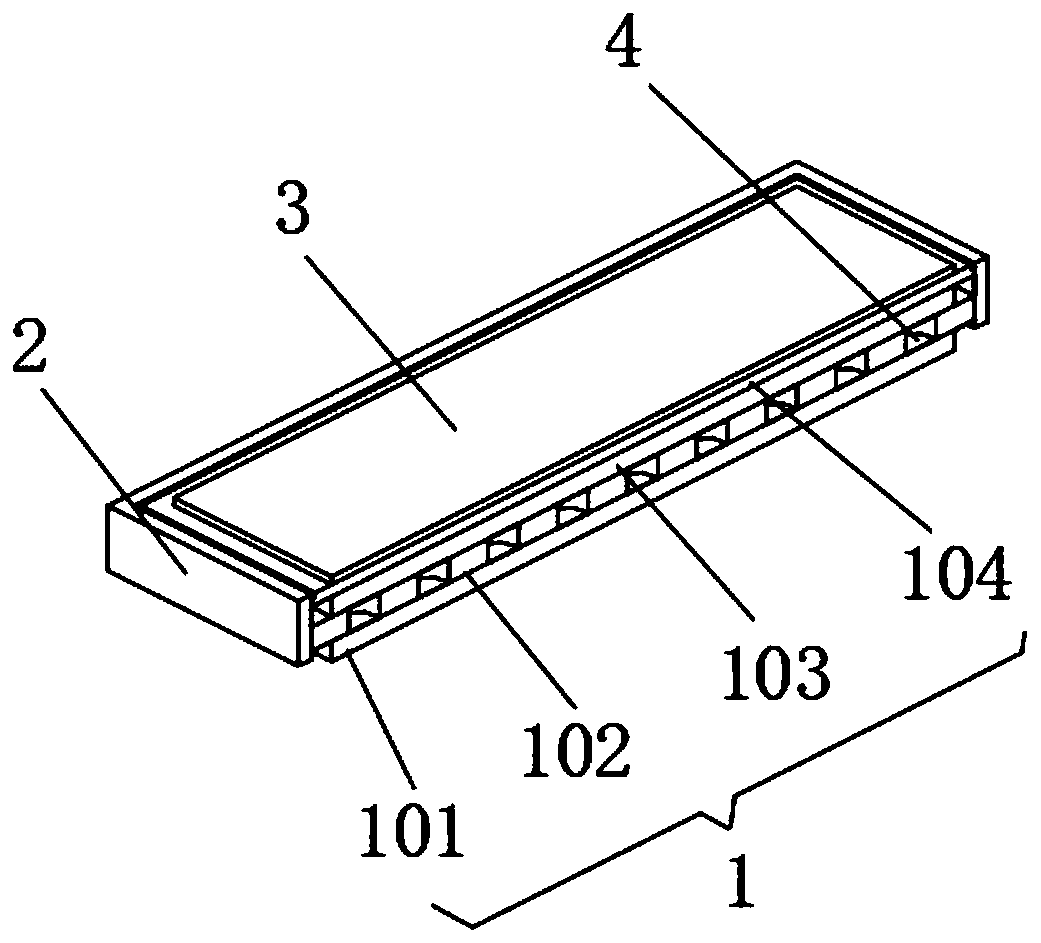 Capacitive graphene touch screen