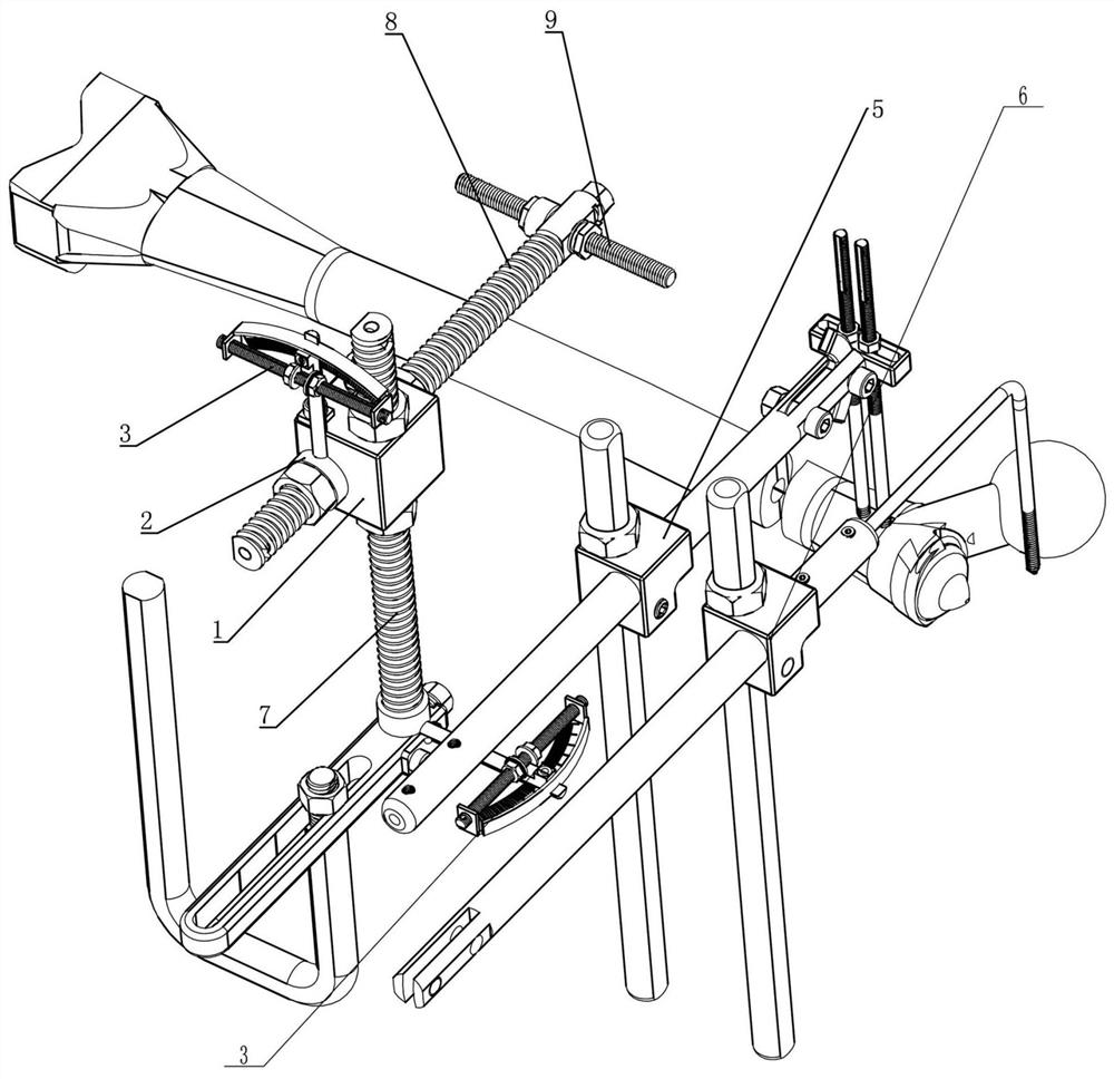 Fracture traction reduction device