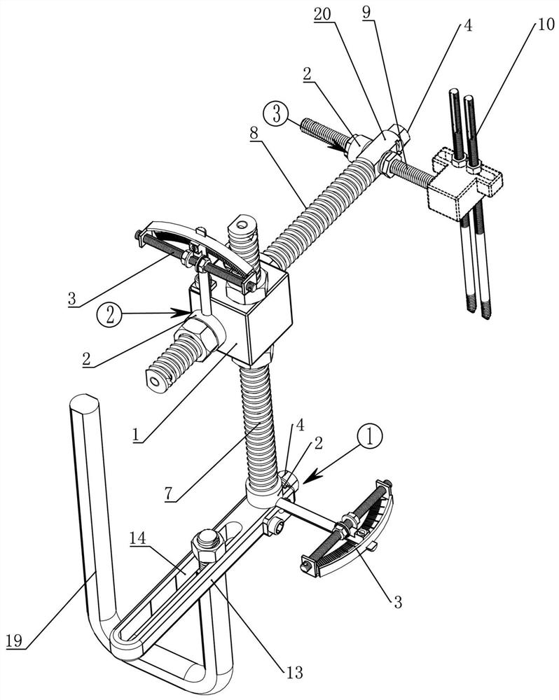 Fracture traction reduction device