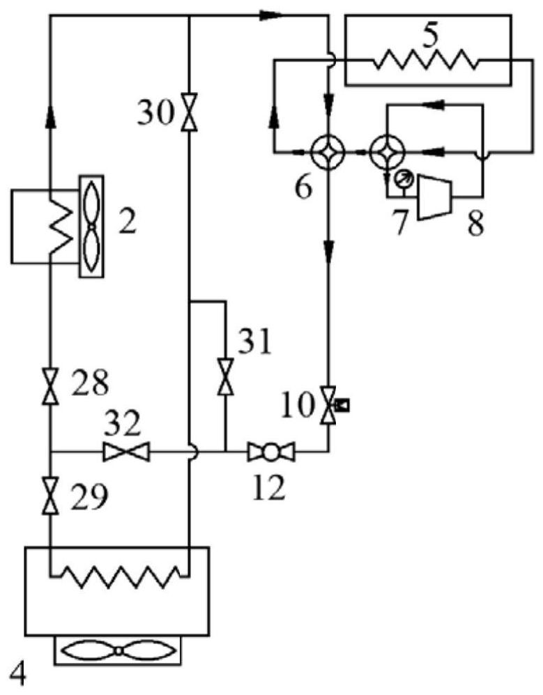 Frost-free heat pump oxygen generation air conditioning unit