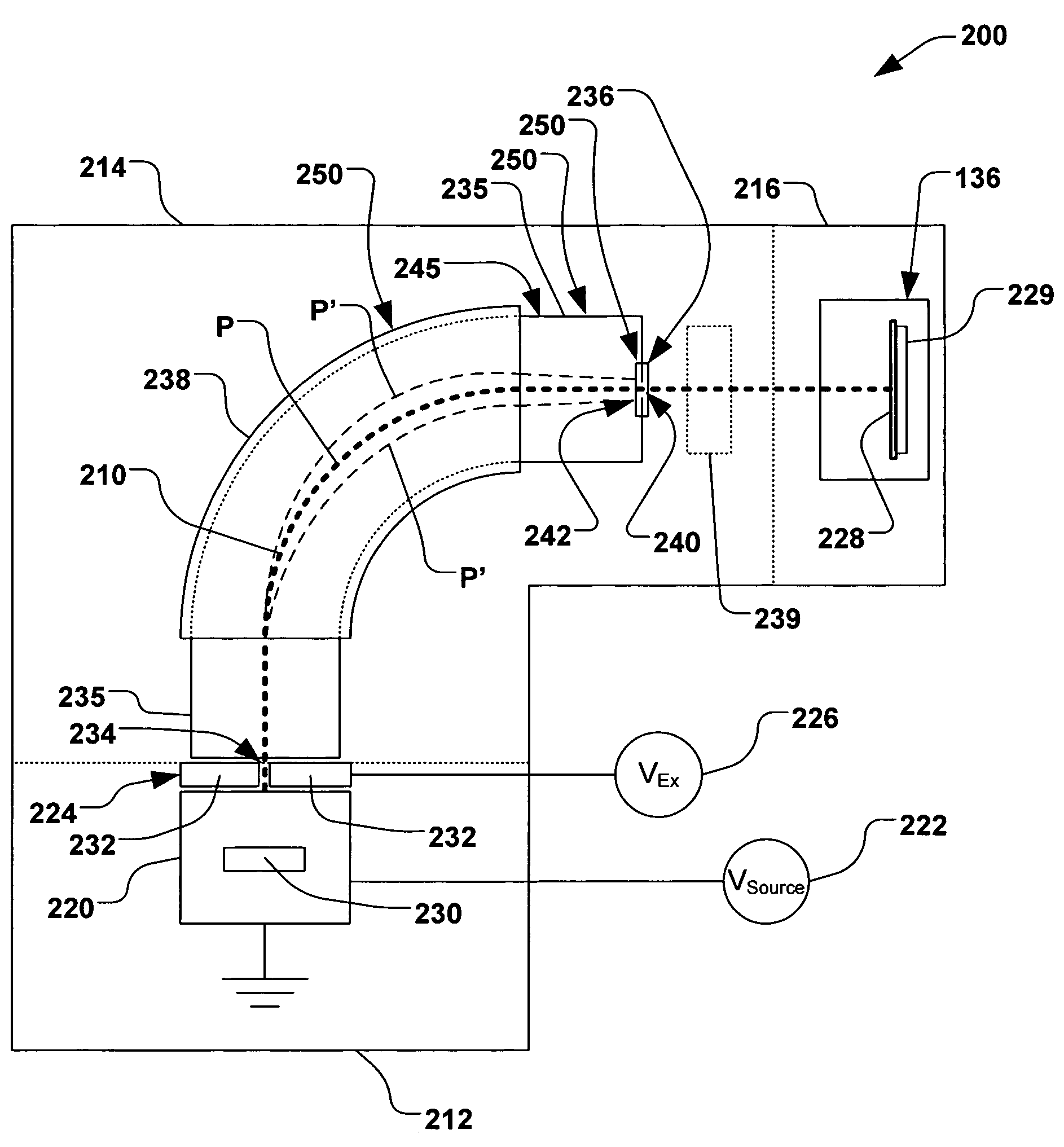 In-situ cleaning of beam defining apertures in an ion implanter