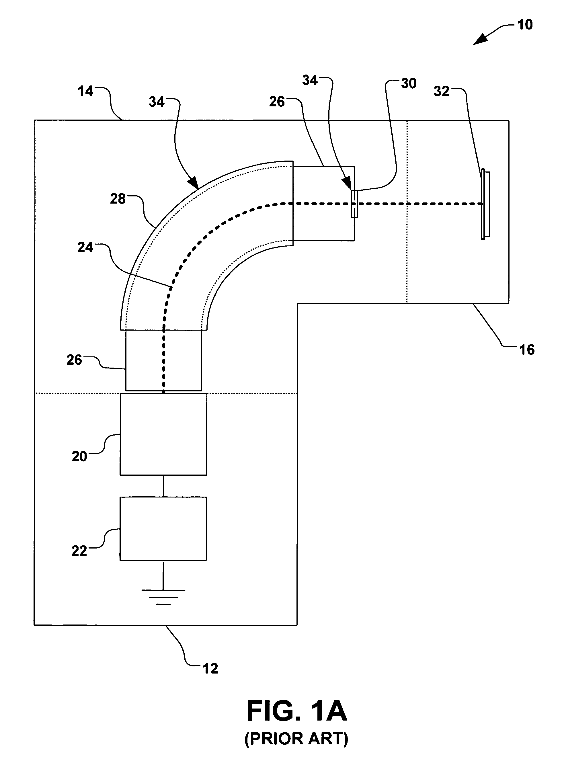 In-situ cleaning of beam defining apertures in an ion implanter