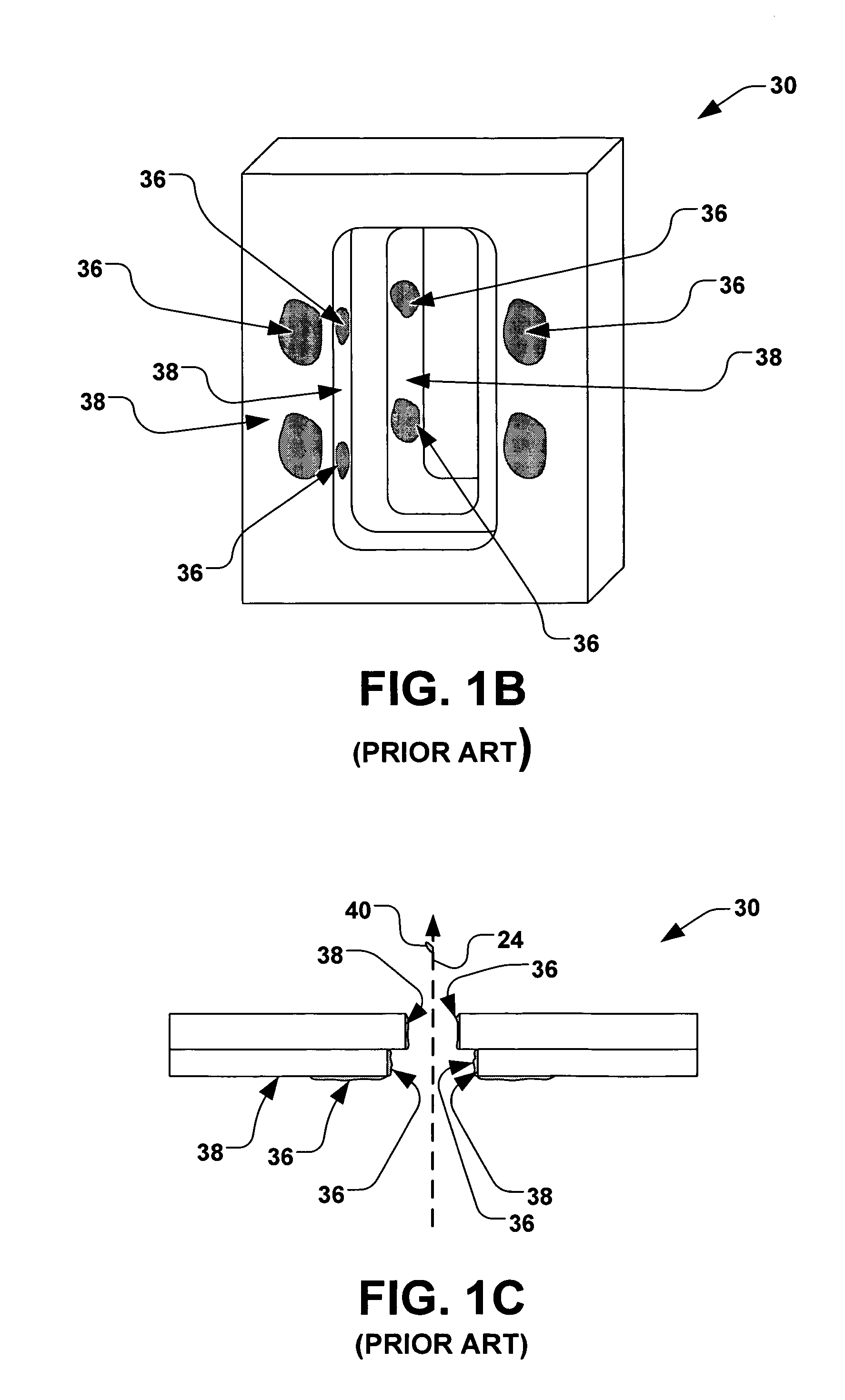 In-situ cleaning of beam defining apertures in an ion implanter