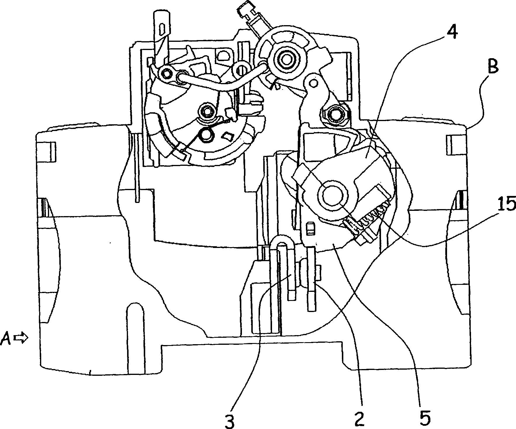 Electrical switchgear with rotating mobile contact(s)