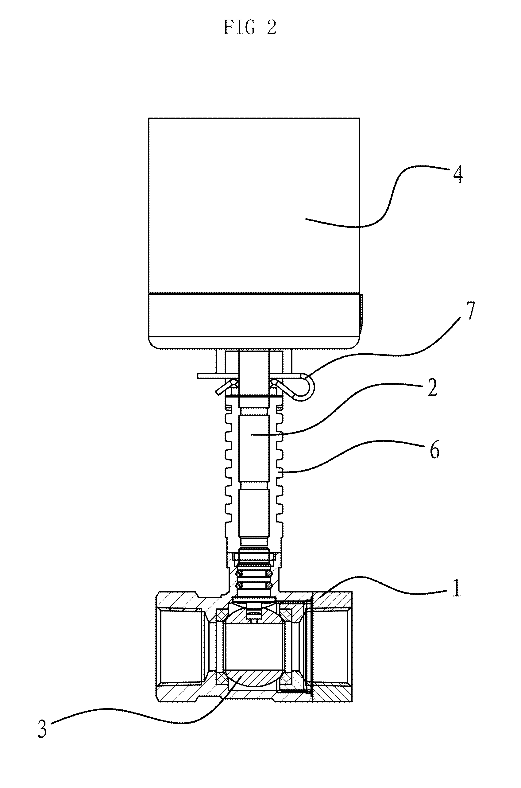 Electric floating ball valve