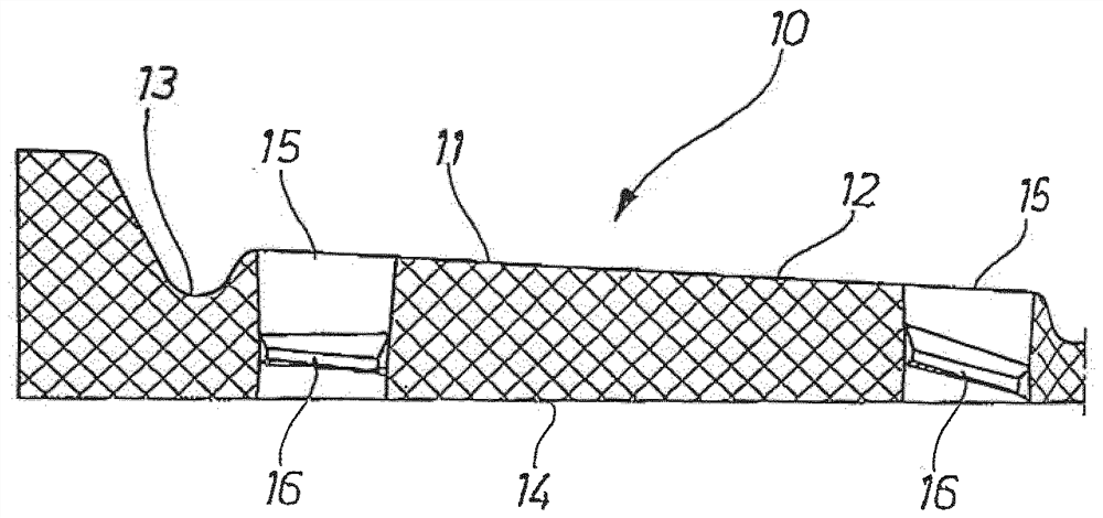 Rail fastening system