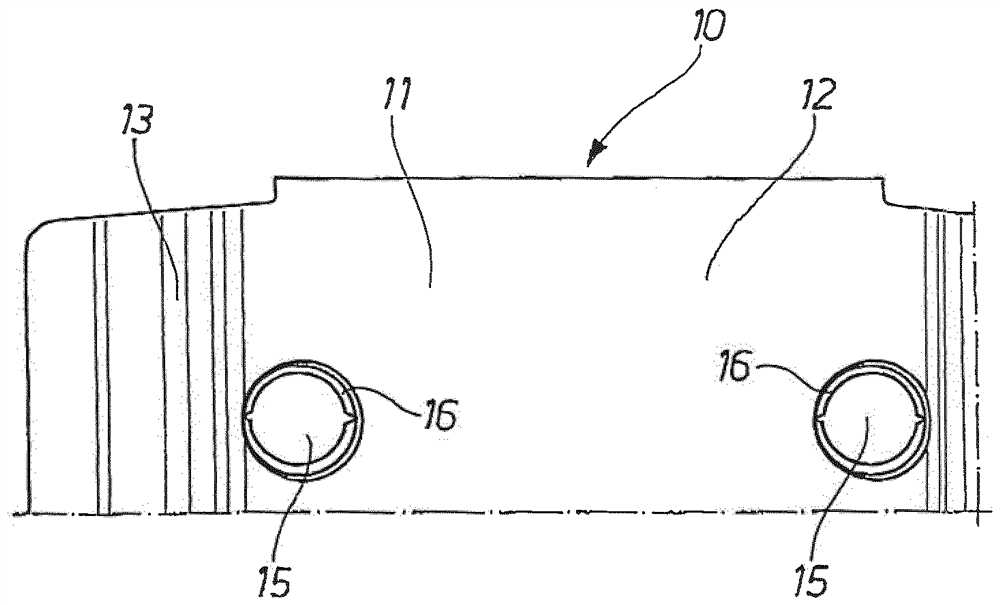 Rail fastening system