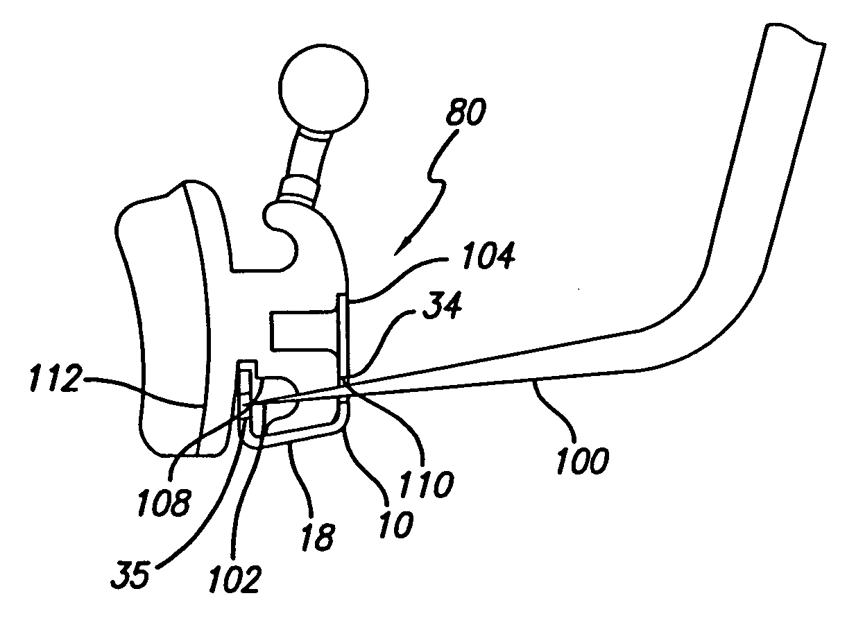 Low profile self-ligating bracket assembly and method of use