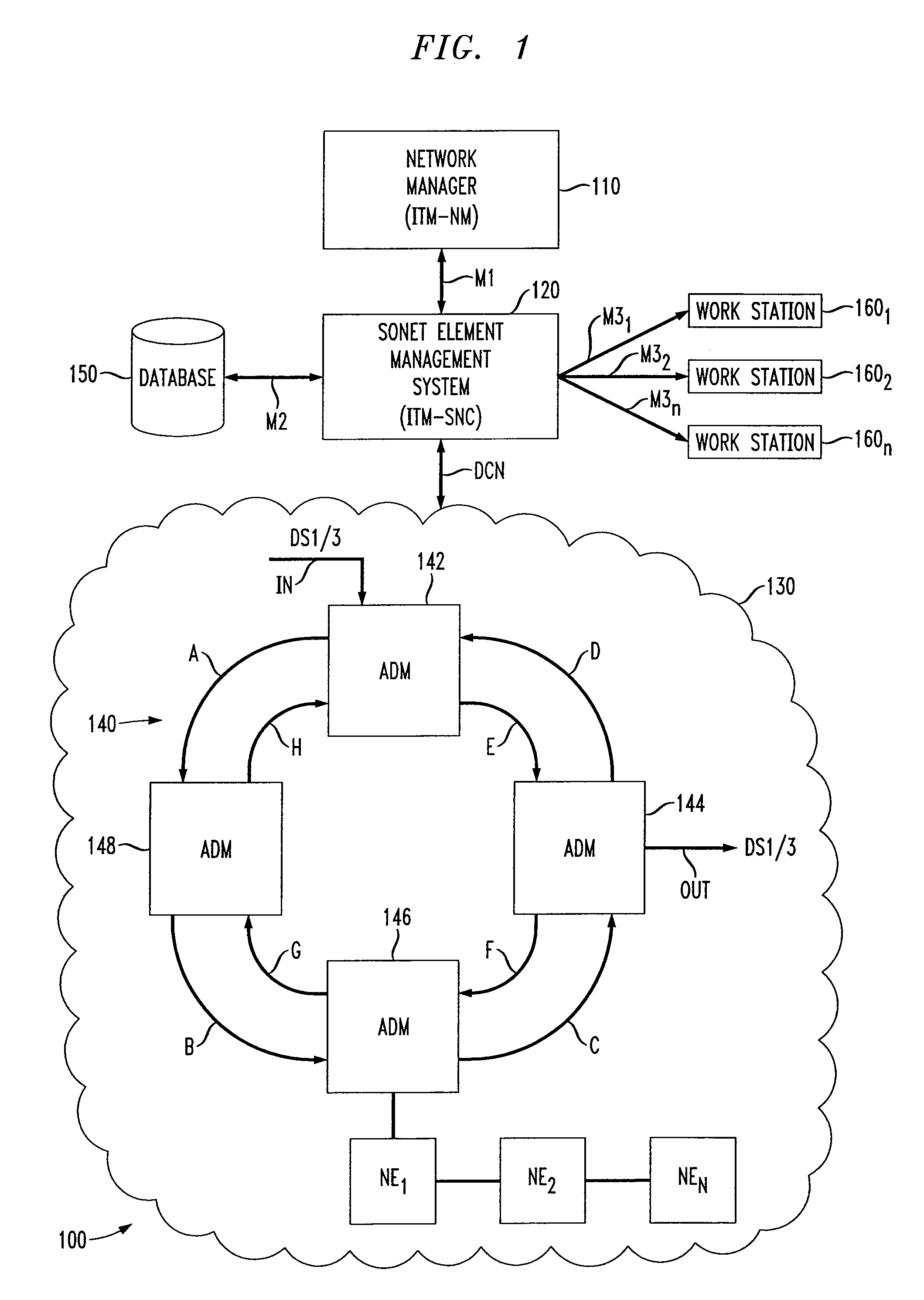 Method and apparatus for SONET/SDH ring load balancing