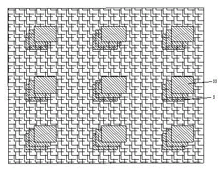 Antibacterial and antiwrinkling fabric containing composite net layers