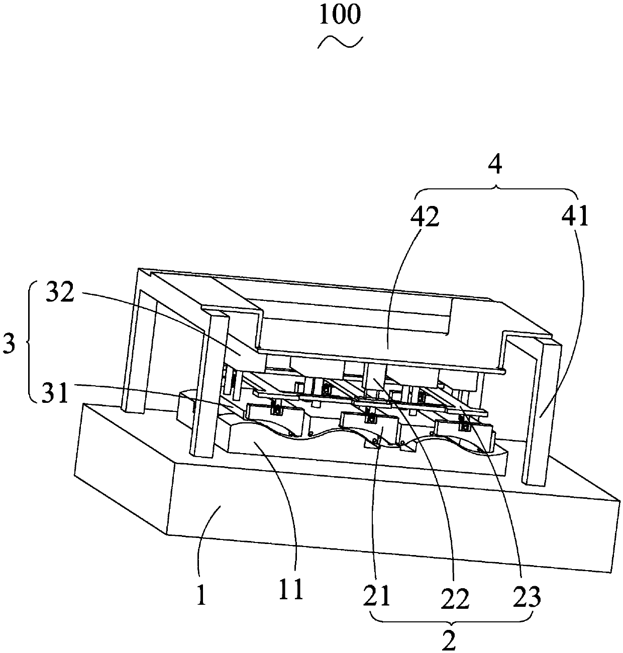 Hot-pressing fixing equipment and hot-pressing method