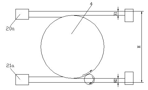 On-line measuring method and device for outer diameter and ovality of large-diameter steel pipe end