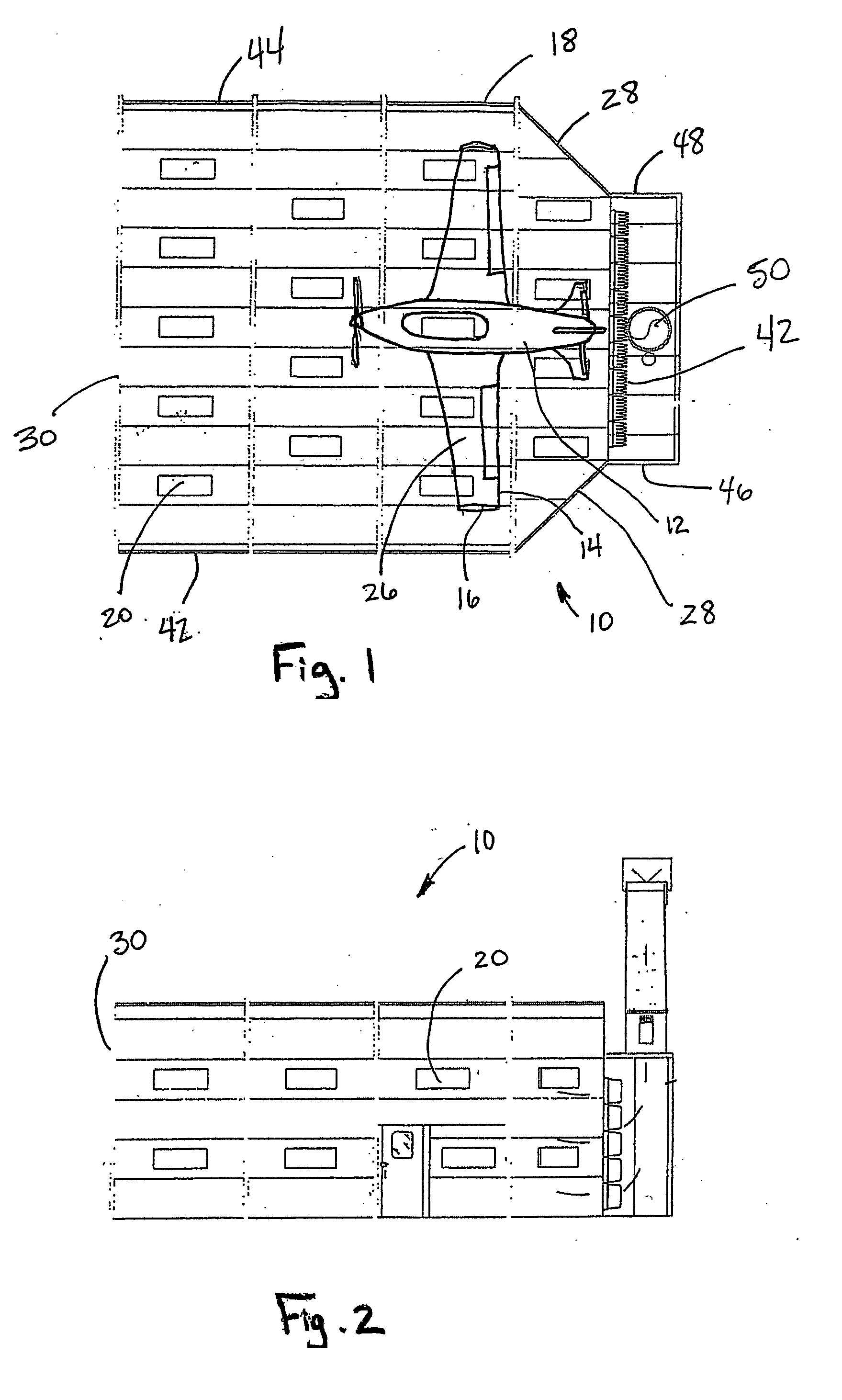 Aircraft spray booth