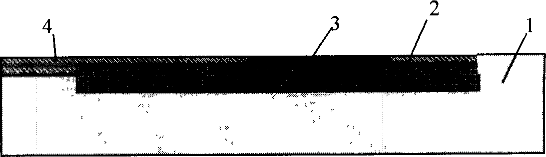 Method for preparing focal plane of quantum trap infrared detecter