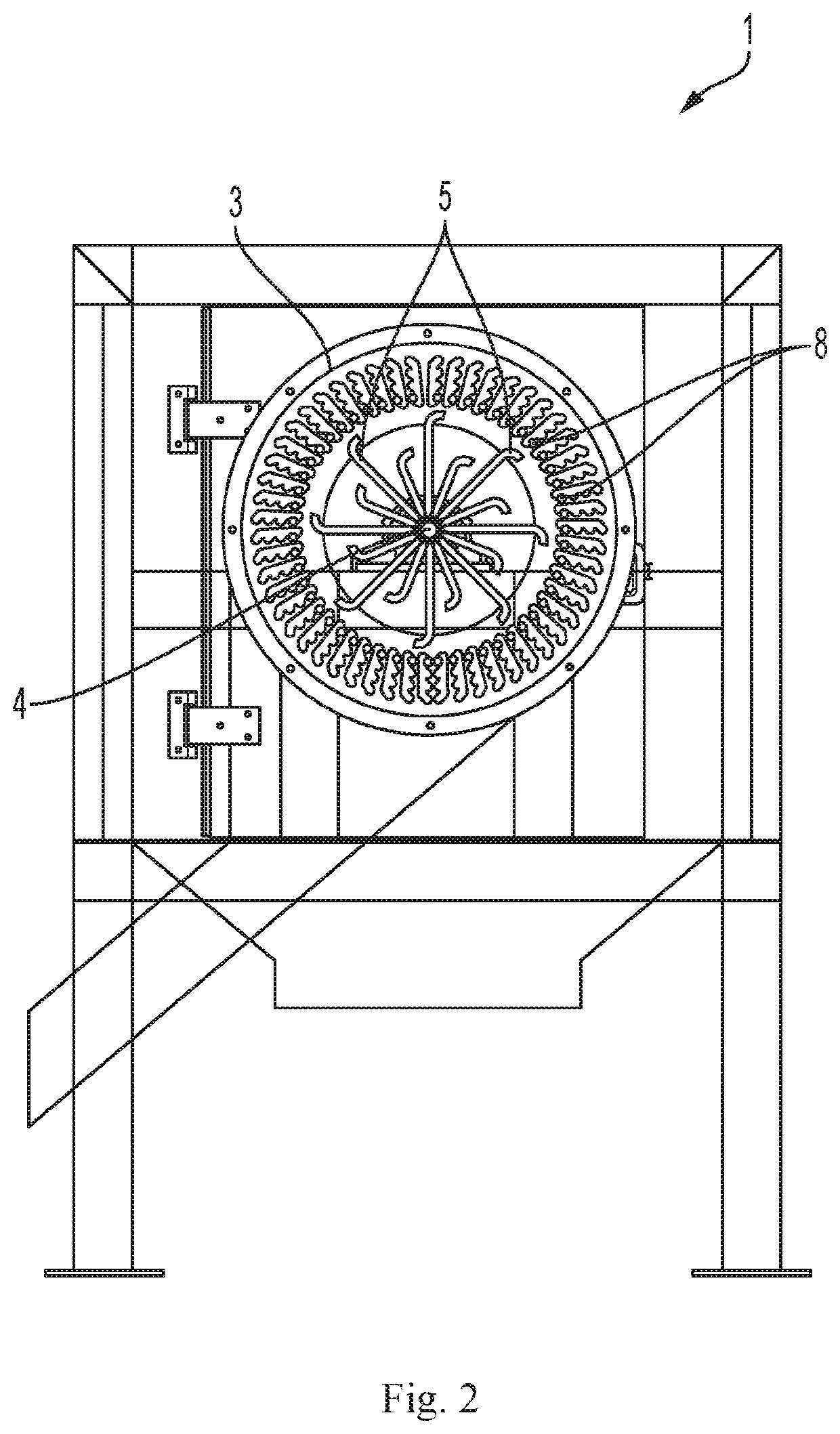 Machine For Integral Processing Of Fruits With A Hard Or Soft Shell