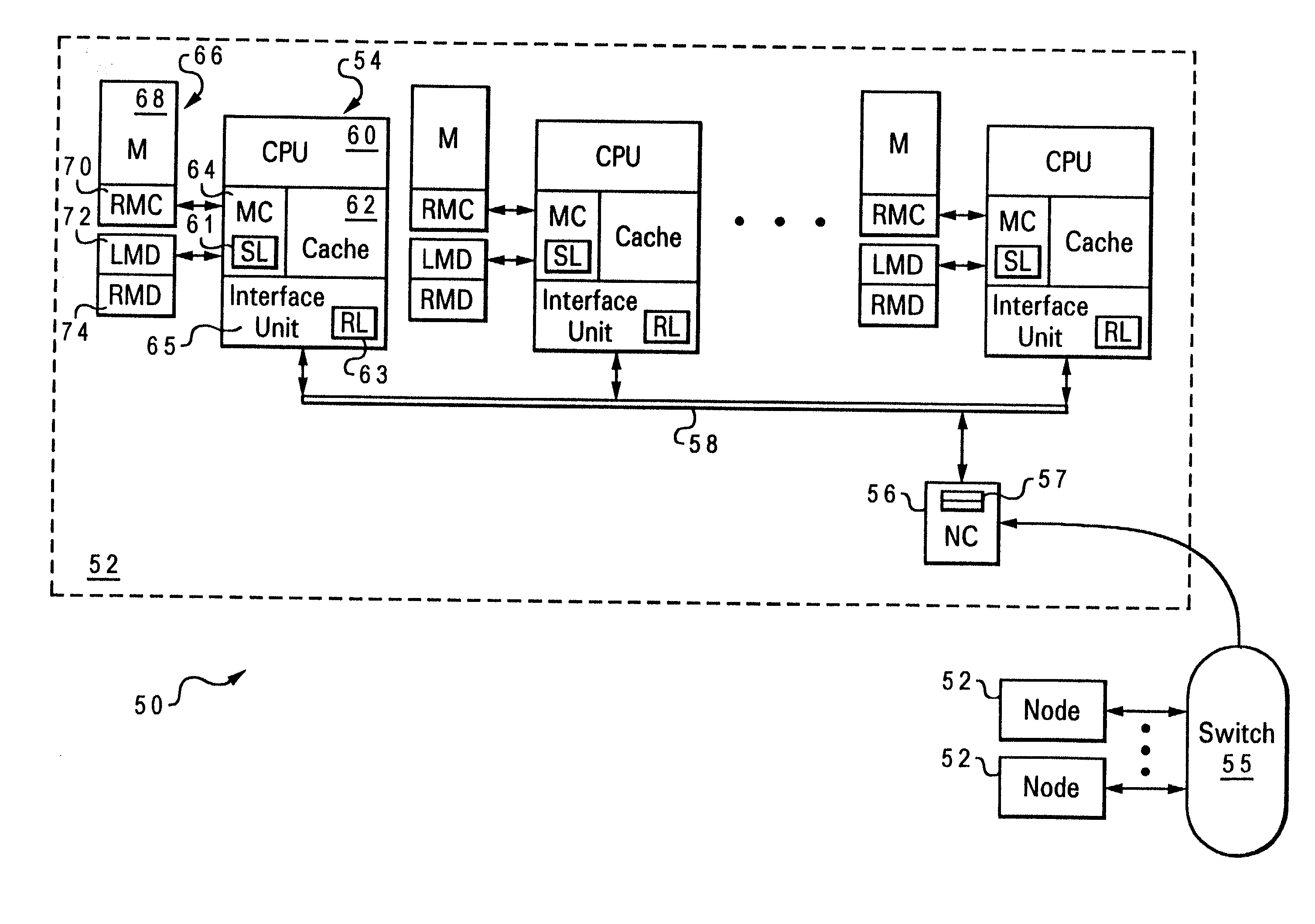 Non-uniform memory access (NUMA) computer system having distributed global coherency management