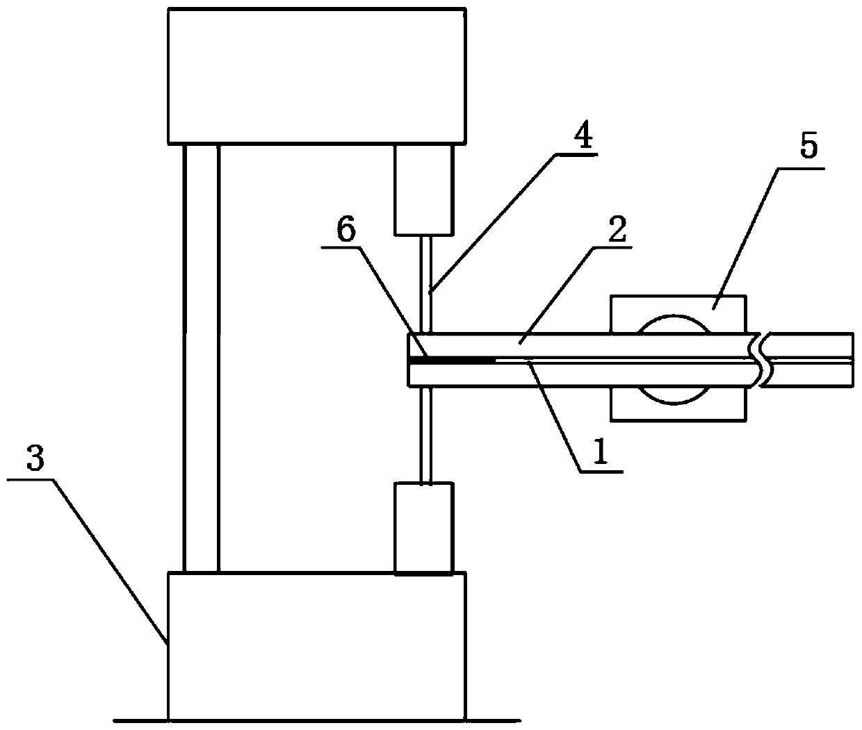 Method for testing interfacial fracture toughness of second-generation high-temperature superconducting strip