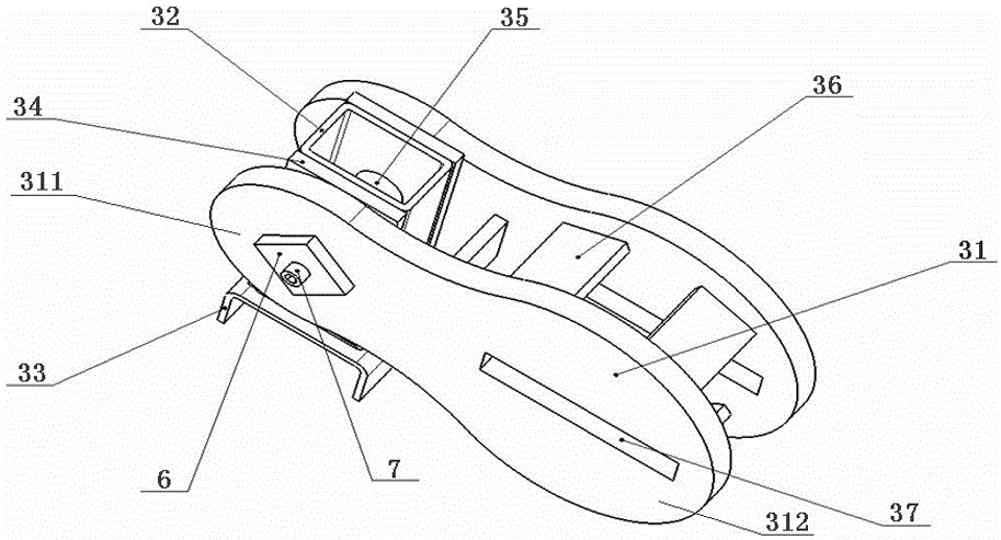 Plate twisting formation device and method