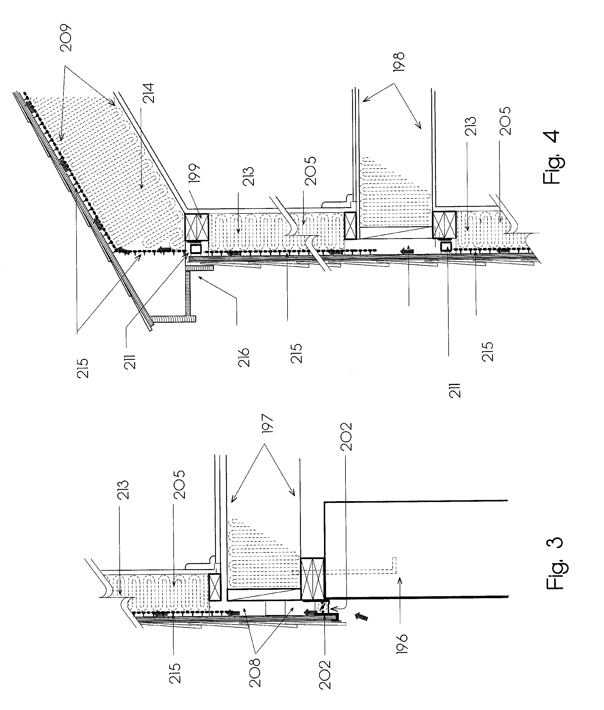 Devices and methods to provide air circulation space proximate building insulation