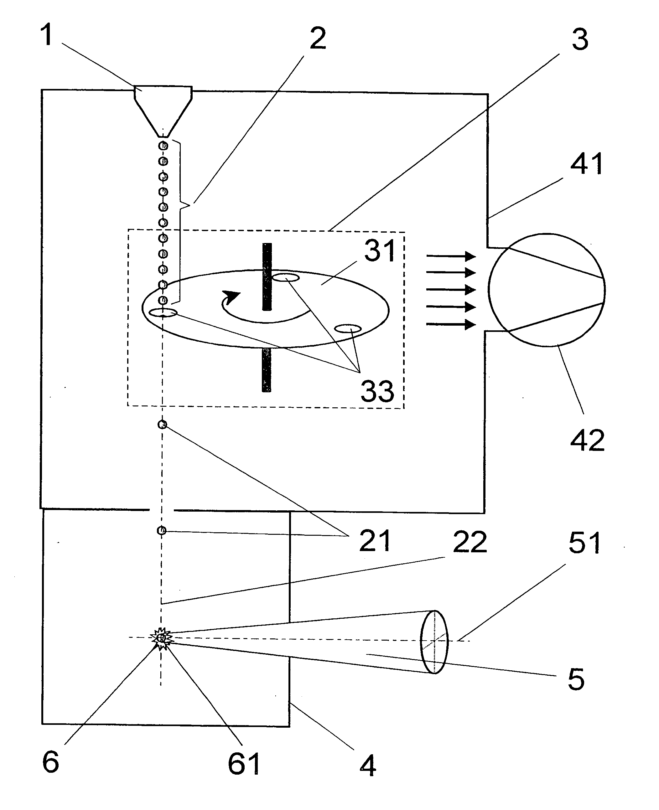 Arrangement for providing target material for the generation of short-wavelength electromagnetic radiation