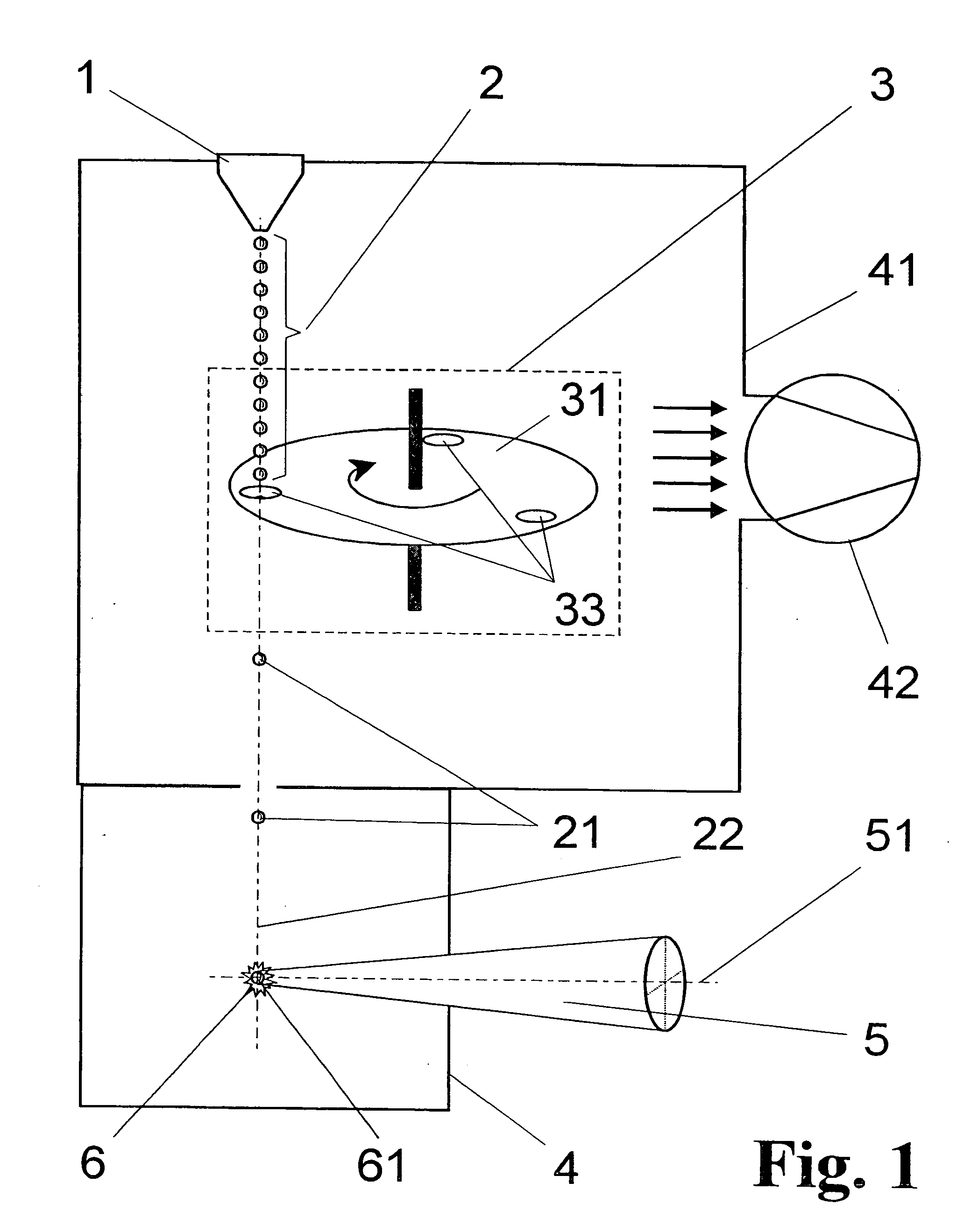 Arrangement for providing target material for the generation of short-wavelength electromagnetic radiation