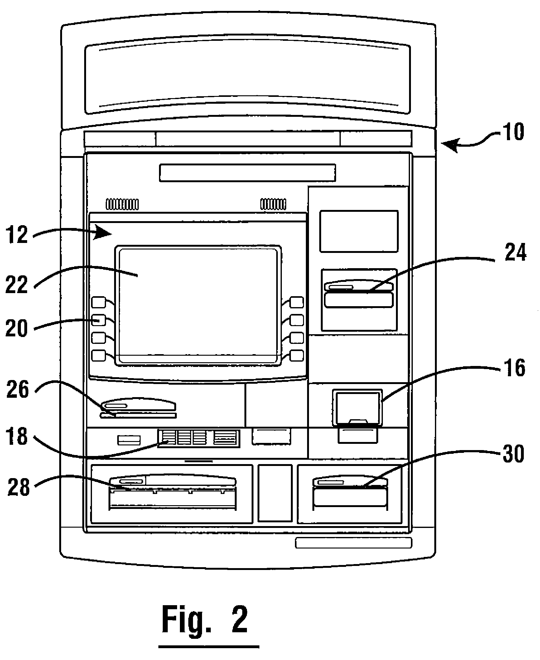 Banking machine controlled responsive to data read from data bearing records