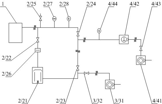 Rapid vacuumizing system and control method and device thereof