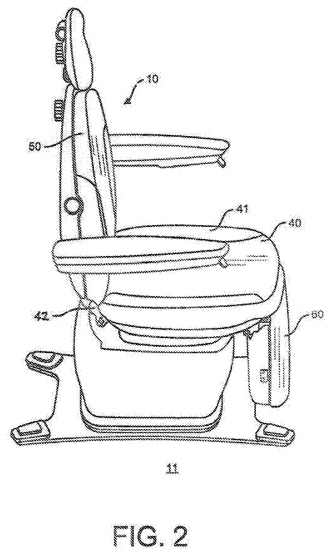 Programmable examination and procedure tables and chairs