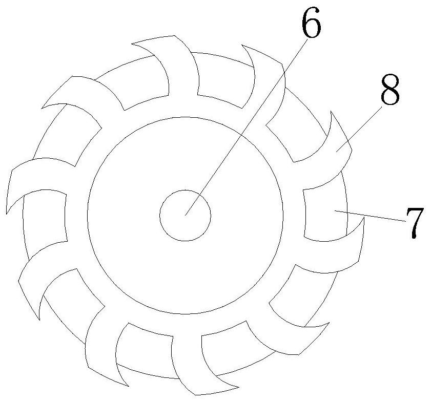 Crushing device for coal mining