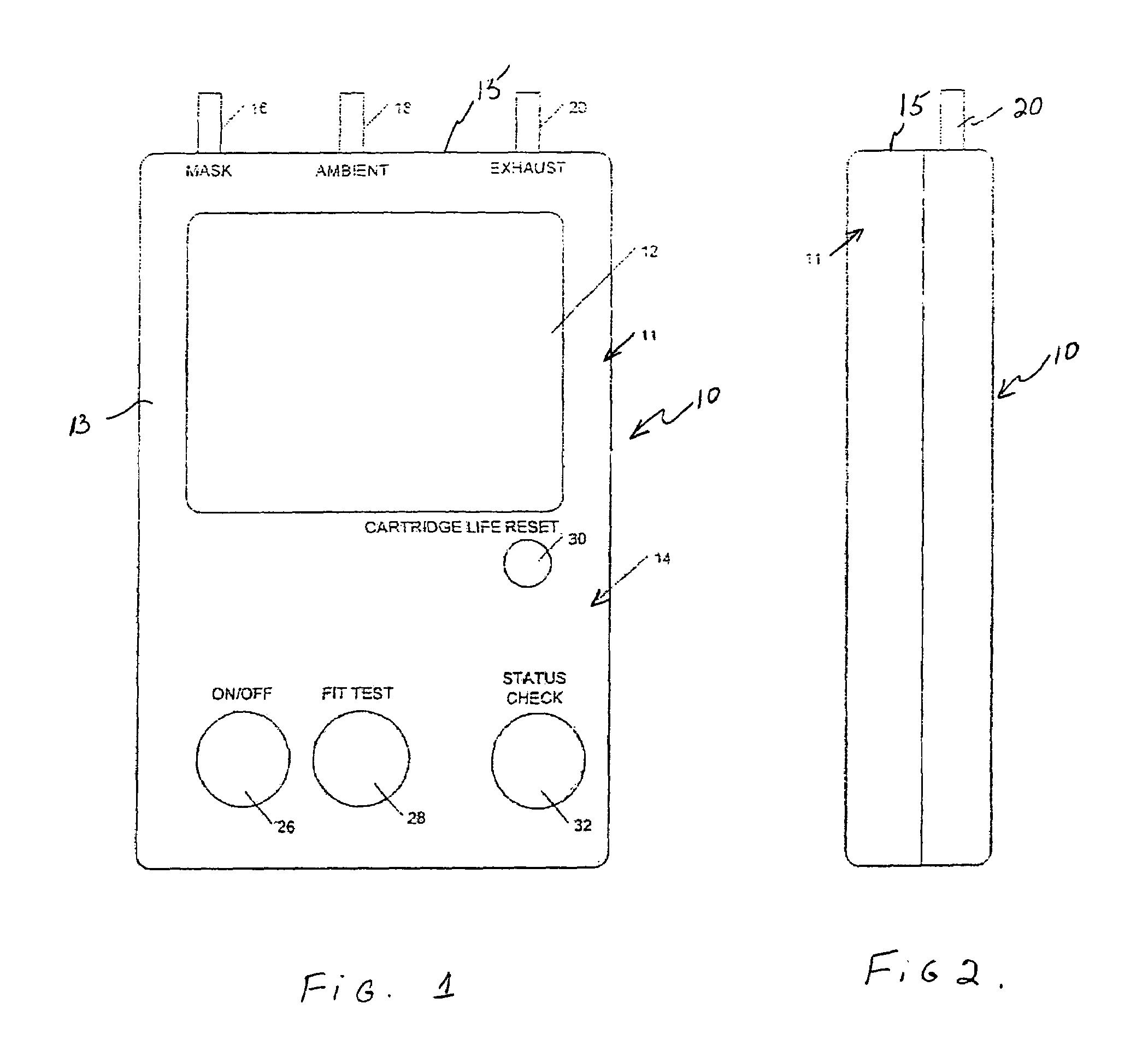 Personal mask test system