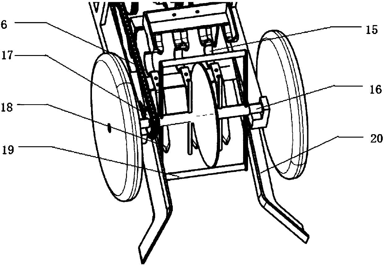 Picking and lifting car conductive to tennis training