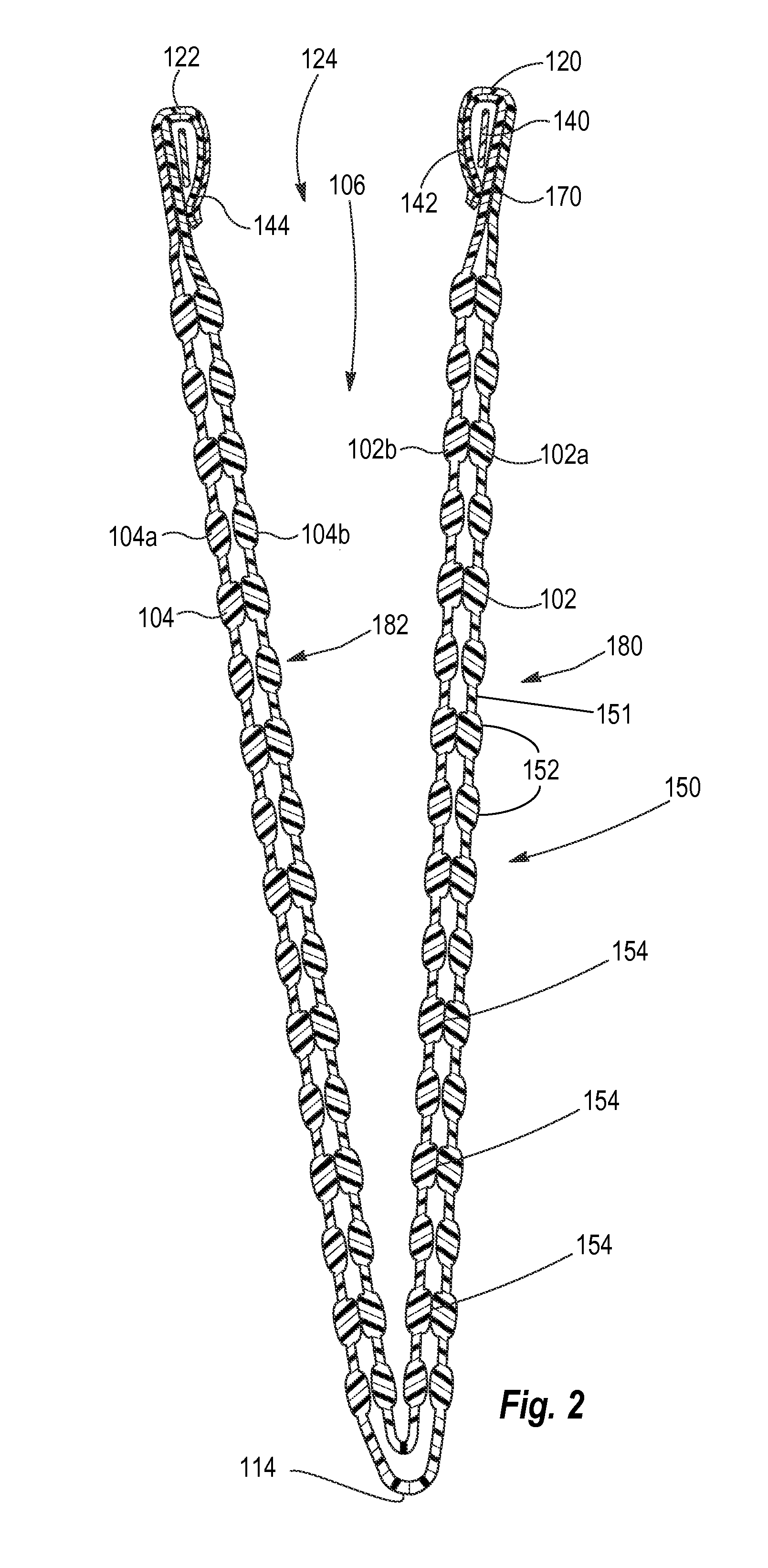 Non-Continuously Laminated Multi-Layered Bags With Ribbed Patterns And Methods of Forming The Same