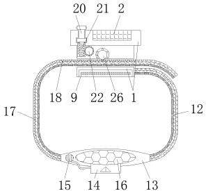 Wearable wrist electronic sphygmomanometer with alarm function for high-intensity training