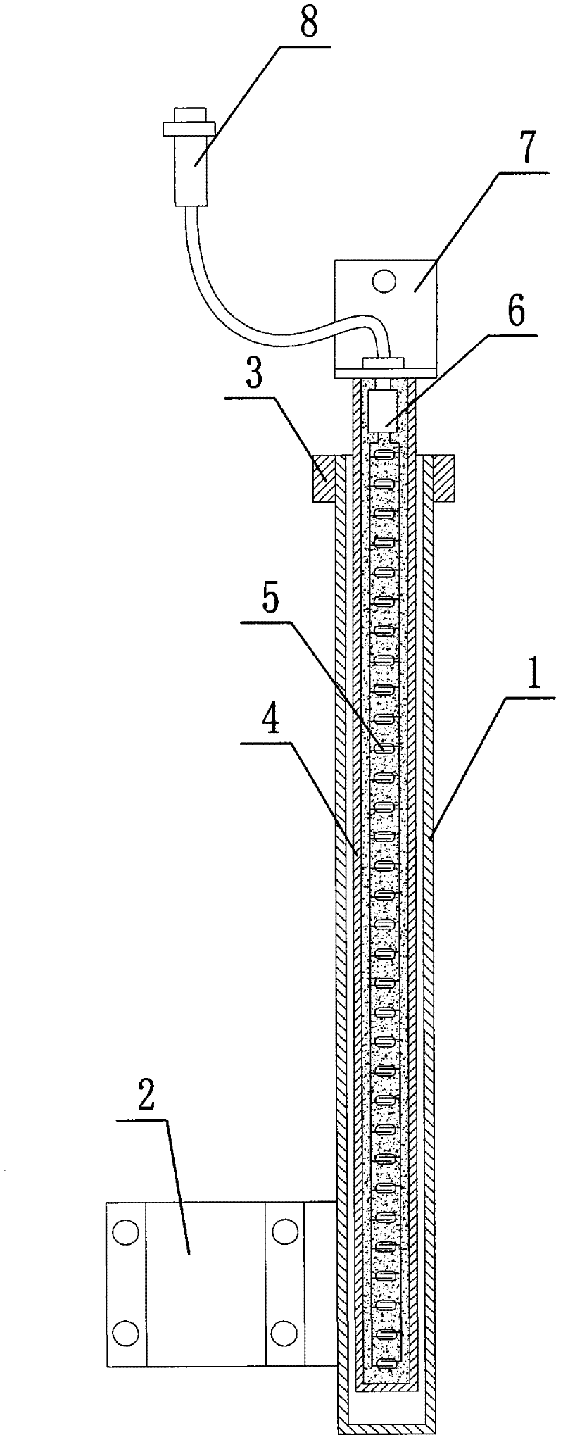 Stubble height intelligent detection device