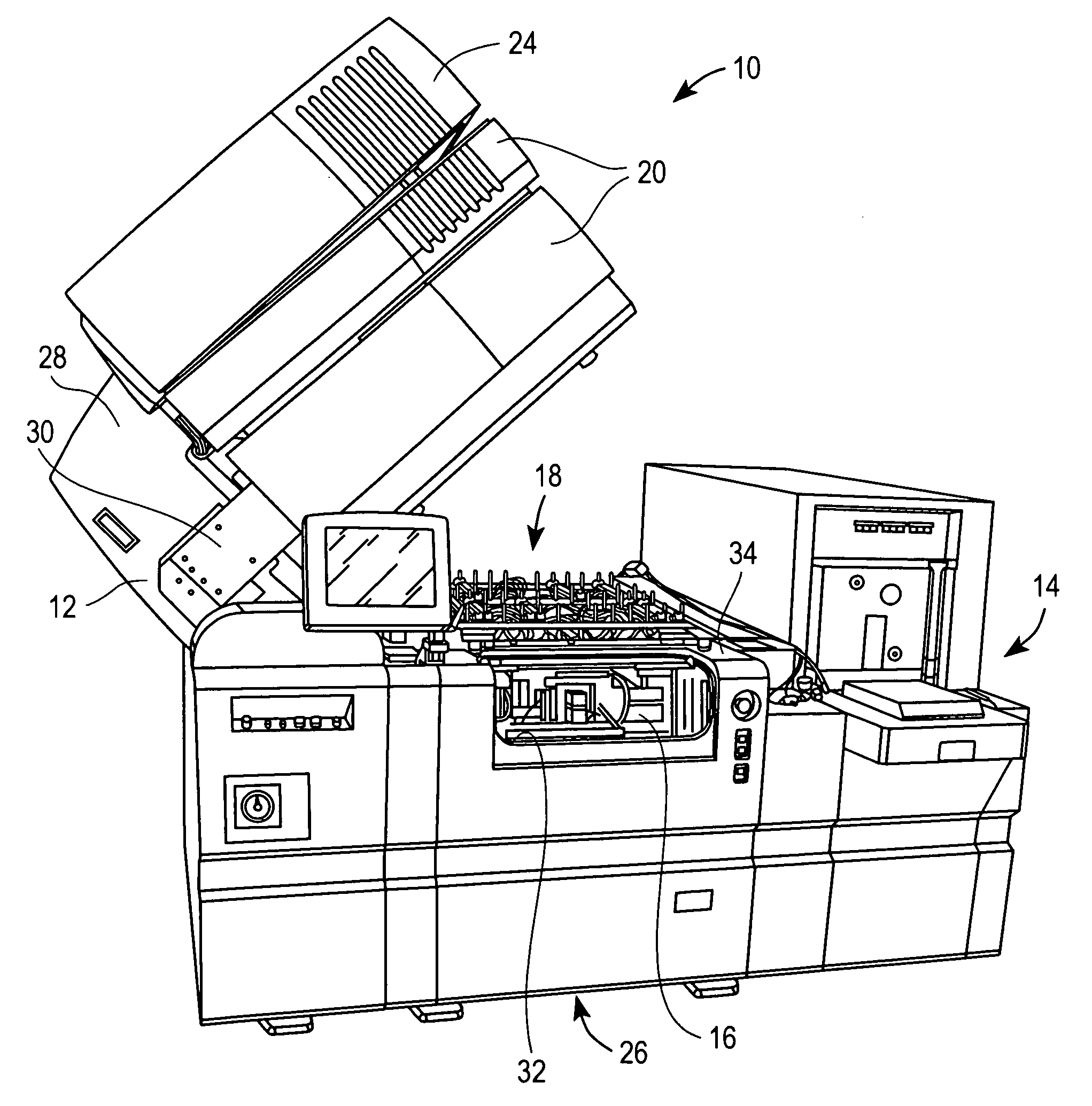 Apparatus for testing electronic devices