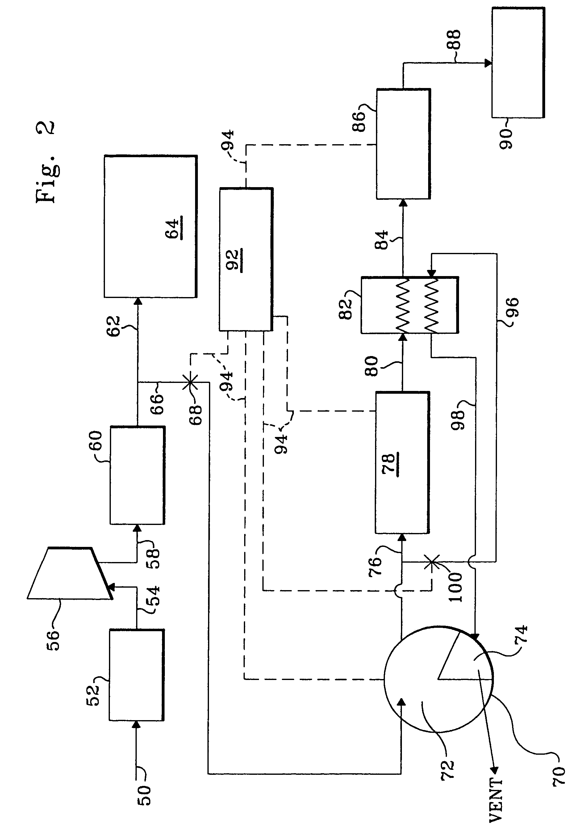 Brake air drying using low pressure desiccant wheel