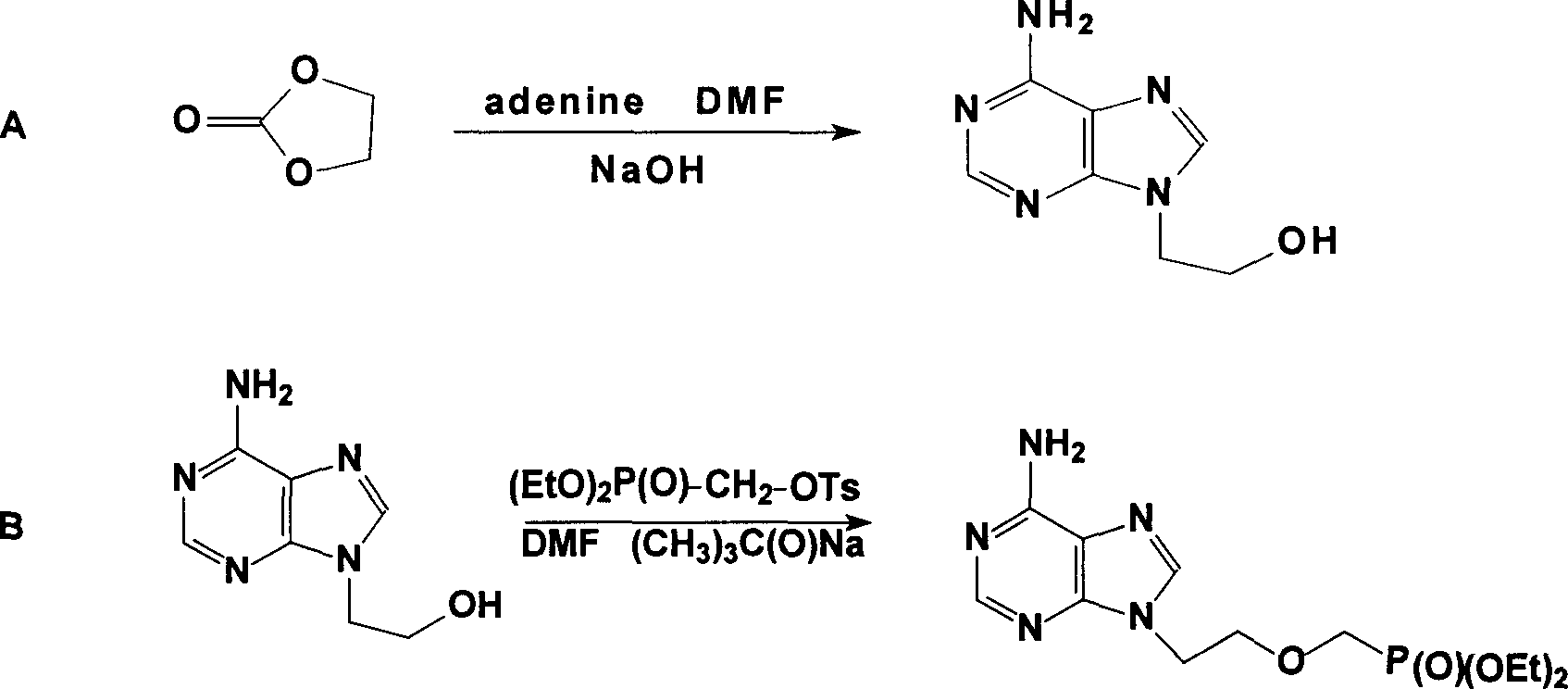 Prepn process of Adefovir dipivalate