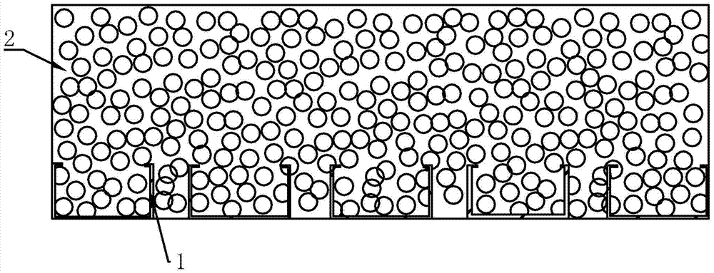 Cement foam wall structure and manufacturing process