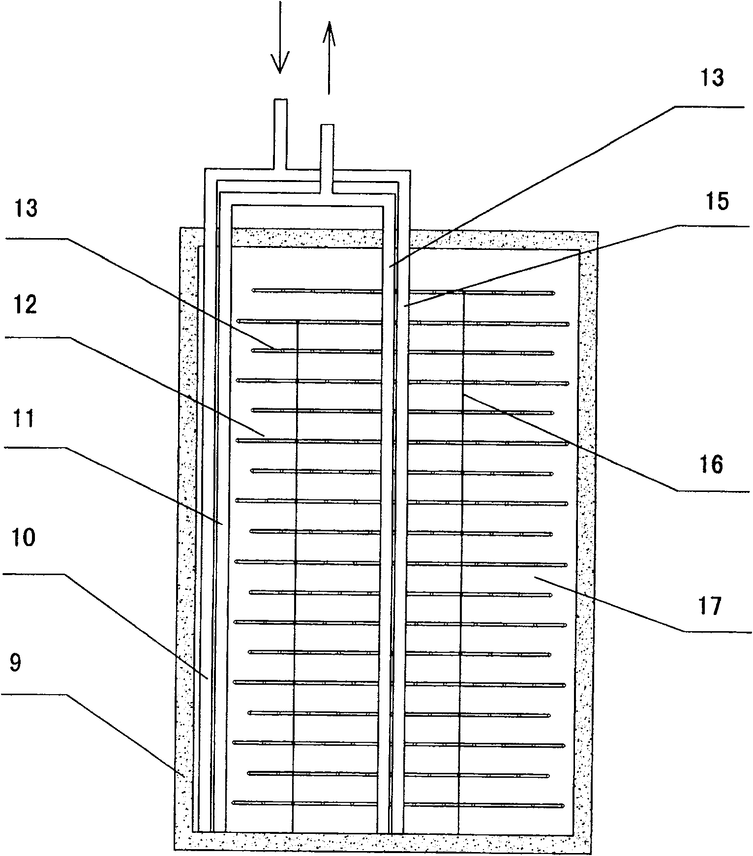 Phase change heat storage heat supply device