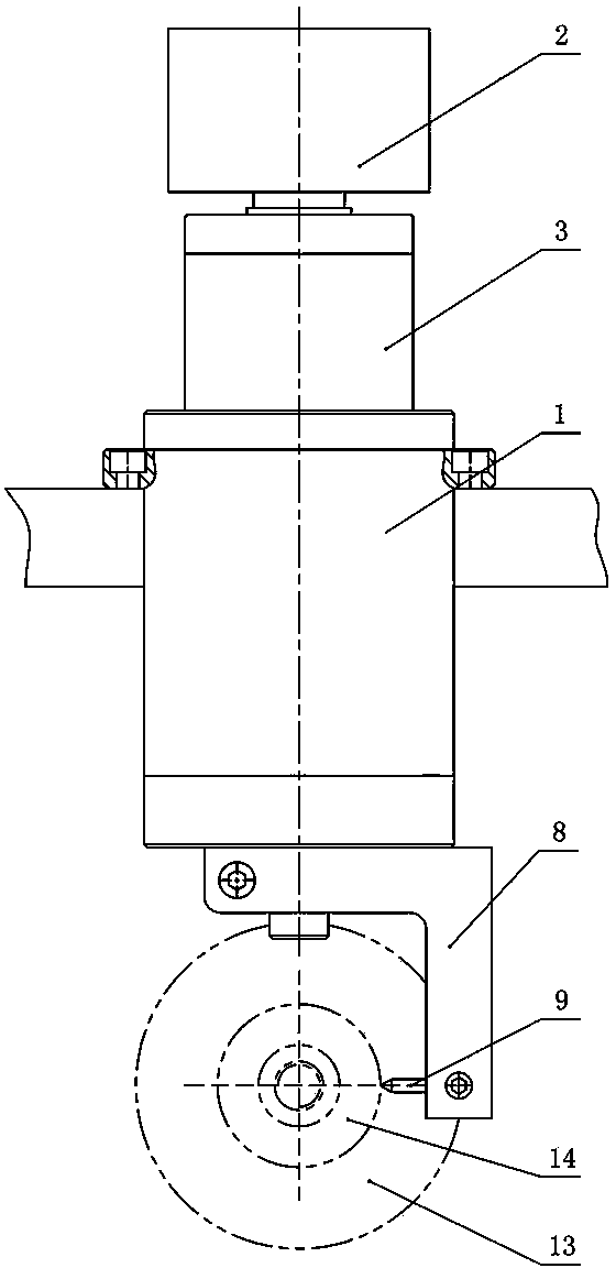 Static pressure dresser of super-grinding bearing outer ring raceway grinding wheel and dressing method