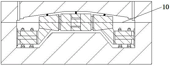 High-precision butterfly plate casting