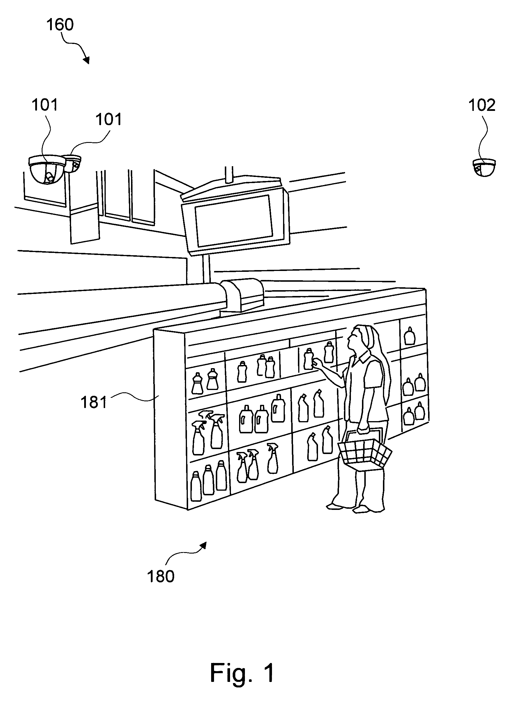 Method and system for automatically analyzing categories in a physical space based on the visual characterization of people